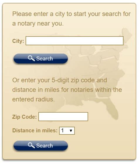 Search Find a Notary