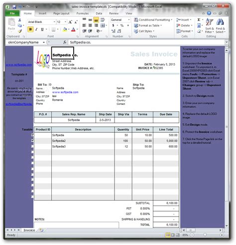 Search For A Template Using The Phrase Sales Invoice
