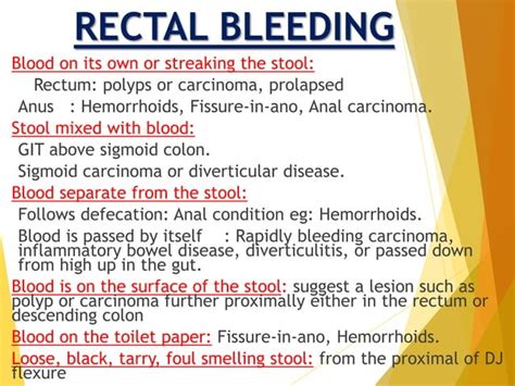 Search Page 1/20: BLEEDING PER RECTUM