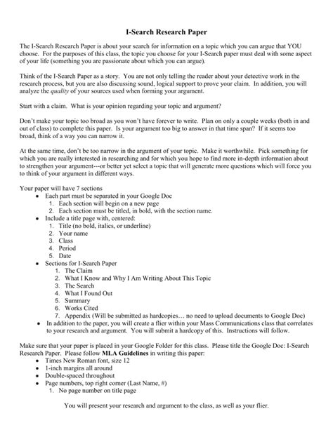 Search Paper Research