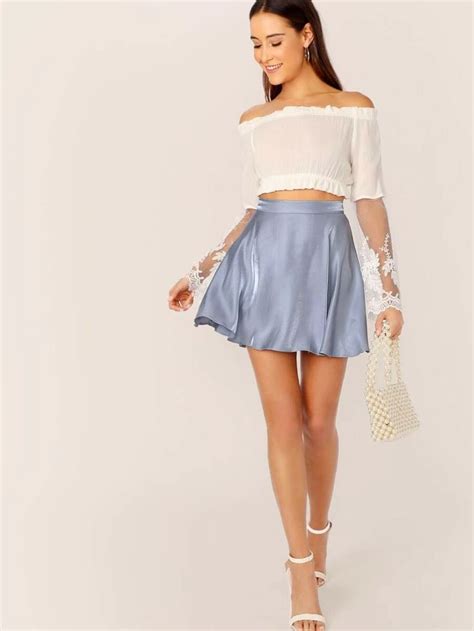 Search Satin skirt SHEIN USA