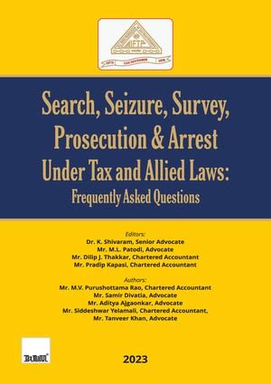 Search Seizure And Survey Issues Clarifications And Judgements