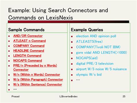 Search Term Connectors - LexisNexis