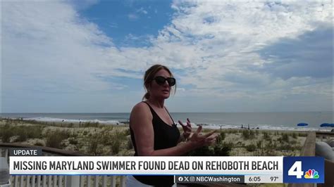 Search called off after body of missing Md. swimmer found in surf off Rehoboth Beach