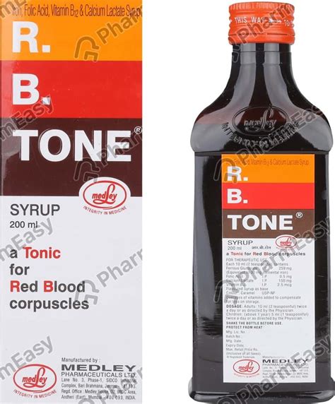 Search for R B Tone syp Healthkart