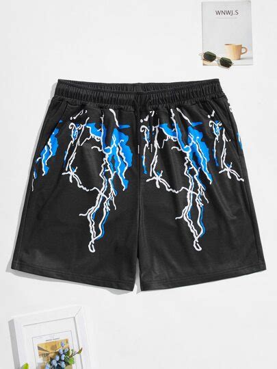 Search mens graphic shorts SHEIN