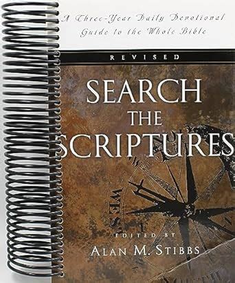 Search the scriptures a three year daily devotional guide to the whole bible. - Annual membership dinner manual gideons international.