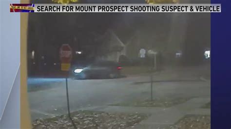 Search underway for Mount Prospect shooting suspect