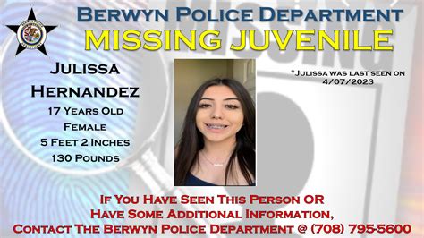 Search underway for missing Berwyn teen