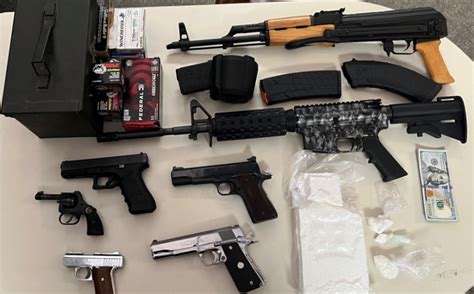 Search warrant reveals suspected cocaine, firearms in Santa Rosa