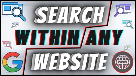 Search within a website. Today’s post shares 2 new tools that allow to search within the current domain with one click of a mouse: 1. CyberSearch: Search From URL / Address bar. CyberSearch is a multi-option search ... 