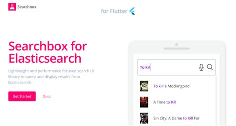 Searchbox for Flutter: Build mobile search experiences with