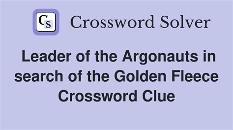 Searcher For The Golden Fleece Crossword Clue