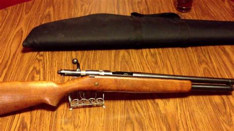 Sears Model 10 bolt-action 12-gauge shotgun - YouTube