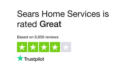 Sears home services reviews. Sears Home Services Reviews. 6,573 • Great. 4.2. VERIFIED COMPANY. searshomeservices.com. Visit this website. Write a review. 4.2. total. 61% 3% 1-star. … 