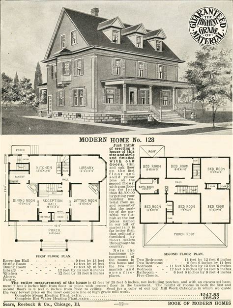 Sears house plans. Close-up of the Alhambra garage. The appearance of their kit garages had changed quite a bit by the 1938 Sears Modern Homes catalog. A second page from the 1938 catalog. And from the 1940 catalog. This 1919 specialty catalog was devoted to the kit garages sold by Sears. The one featured here is actually a … 
