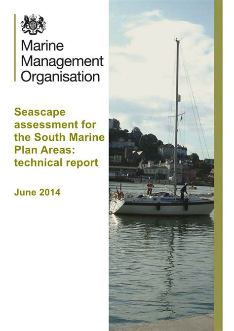 Seascape Assessment for the South Inshore and Offshore Marine Plans ...