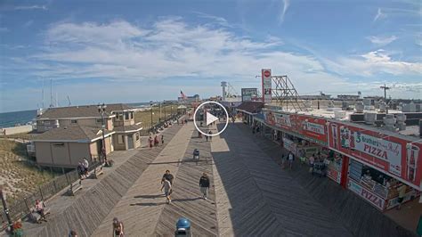 Seaside Heights Boardwalk, NJ Webcam - Live Beach Cam