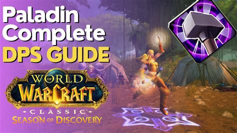 Season of discovery ret paladin guide. Although the Season of Mastery brings with it a number of changes to how you may experience the content of WoW Classic, these tweaks do not include any adjustments to how you play Protection Paladin. As such, this guide will cover all you need to know regardless of which version of Classic you wish to play. However, due to certain pieces of content from later Phases now being available at an ... 