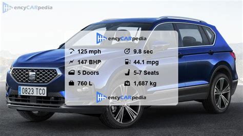 Seat Tarraco Technical Specs, Fuel consumption, Dimensions