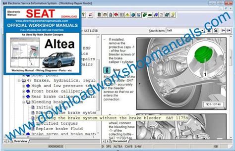 Seat altea workshop manual free download. - Man industrial gas engine e 2866 e 302 workshop service repair manual.