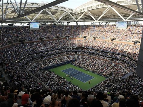 Seat to avoid afternoon sun at Arthur Ashe stadium - Tripadvisor