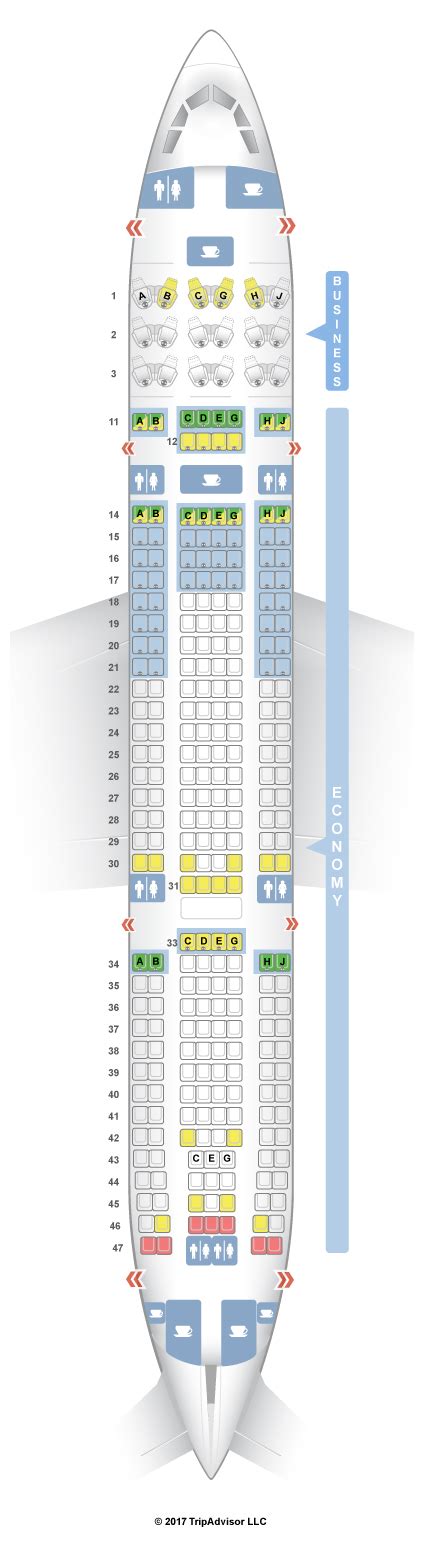 SeatGuru Seat Map Hawaiian Airlines