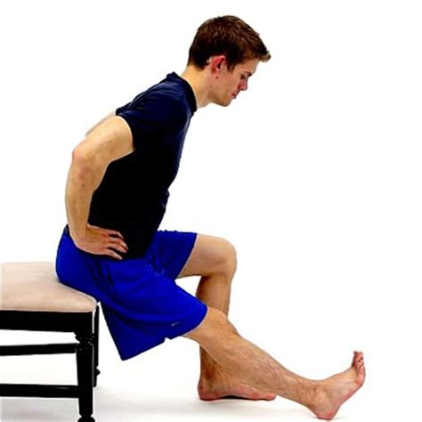 Seated Hamstring Stretch Exercise Howto Workout Trainer by Skimble