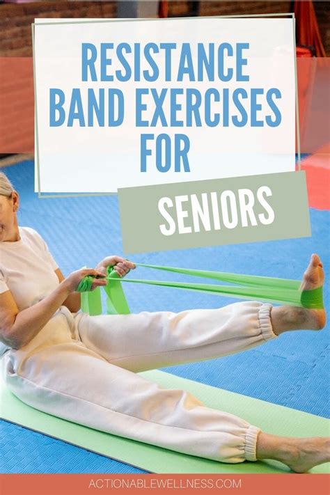 Seated Resistance Band Exercises for Seniors Healthy Living