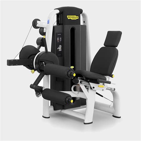 Seated leg curl machine. The seated leg curl is a lower body exercise that strengthens and isolates the knee flexors, primarily targeting the hamstrings which is helpful in basic functional movements as well as sporting activities where speed is essential. This is performed by flexing the lower leg against a resistance and is done on a machine. 