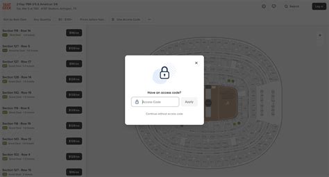 Search: Seatgeek Access Coupons. Are you looking for "Seatgeek Access"? We provide the most relevant results from our data. You can easily access information about Seatgeek Access ... Have a nice day and be happy with the discount code from AV ACCESS store. Make sure you come back to our website to take more great offers. 160 Used 23 days ago .... 