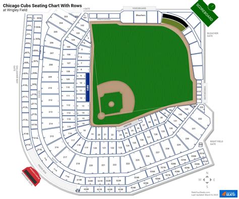 Seating Chart Cubs