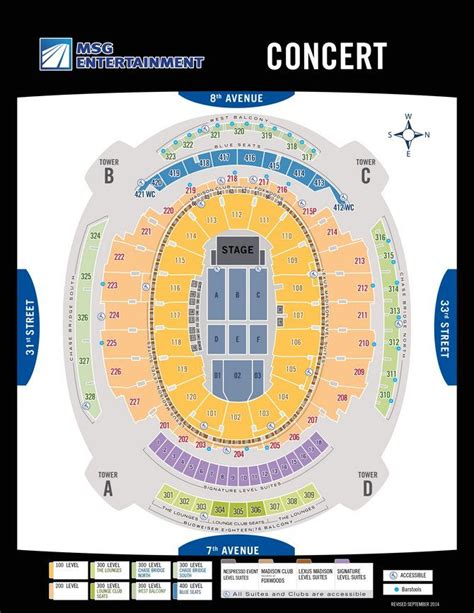 Seating Chart Msg Phish