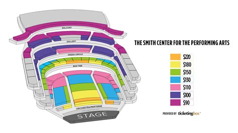 Seating Chart Smith Center