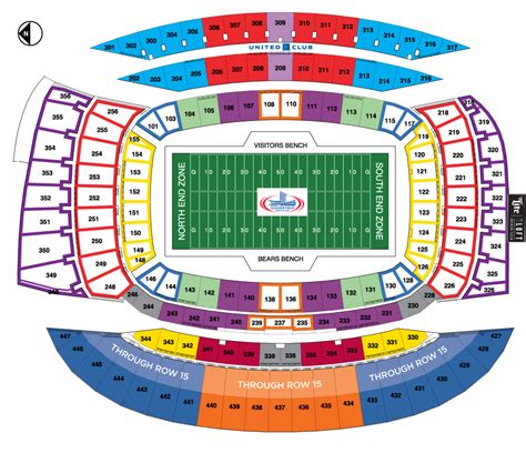 Seating Chart Soldier Field