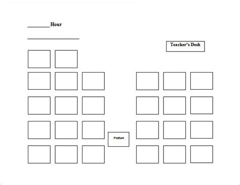 Seating Chart Template 9+ Free Word, Excel, PDF Format Download Free & Premium Templates