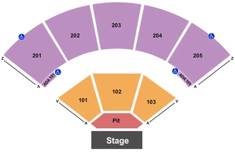 Seating Map The Brandon Amphitheater