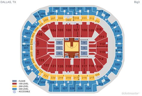 Seating Maps American Airlines Center