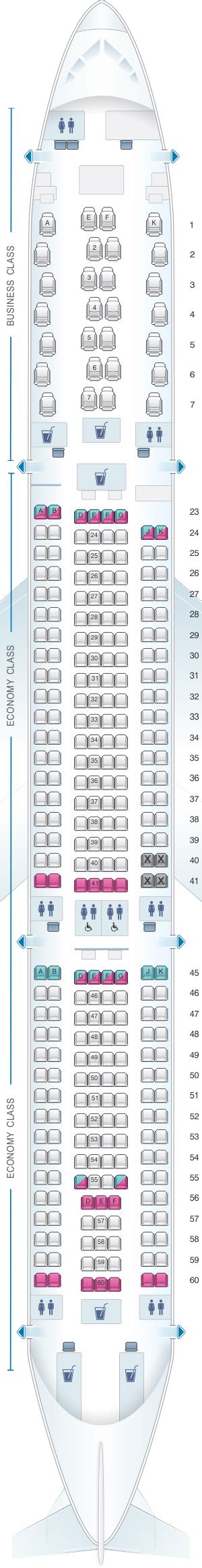 Seating a330-300. Airbus A330-300 (333) Seat Map; Info; Photos; Click any seat for more information. Key ... 