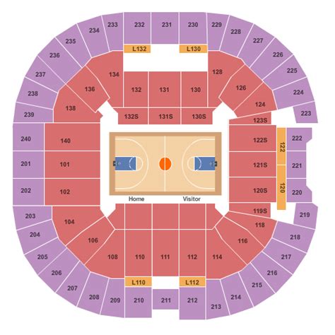 Macon Centreplex - Coliseum with Seat Numbers. The standard sports stadium is set up so that seat number 1 is closer to the preceding section. For example seat 1 in section "5" would be on the aisle next to section "4" and the highest seat number in section "5" would be on the aisle next to section "6".. 