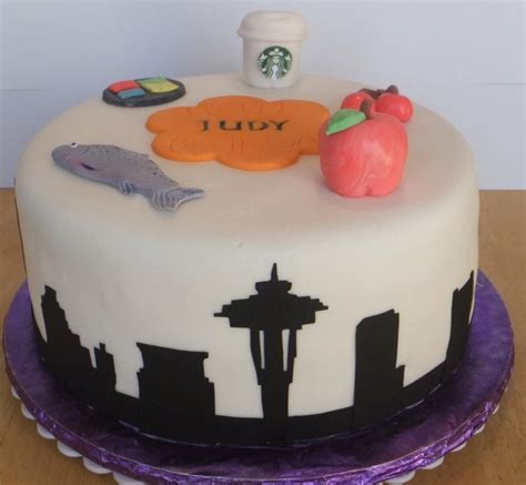 Seattle cakes. We are accepting custom cake designs with a minimum order of $325. Check out the How to Order for more on pricing or fill out our order inquiry to start the ordering process. If you are looking for our pre-designed cakes, head to our online ordering platform where you place your order for more than 120 designs in a wide variety of themes. 