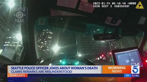 Seattle police officer recorded laughing, joking after pedestrian is fatally struck by cop car: 'She had limited value'