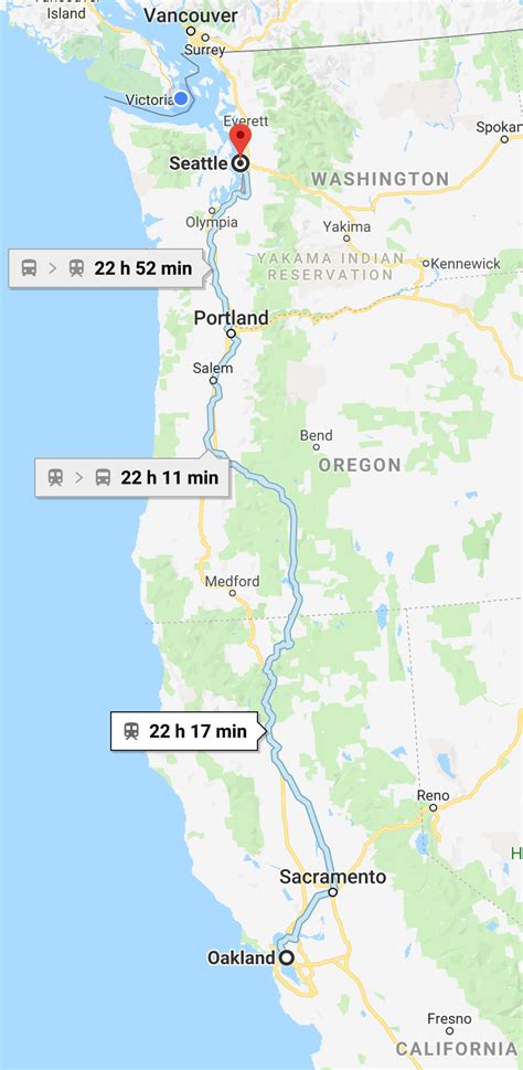 You can also compare the travel time if you're flying or driving by calculating the distance from Seattle to Oakland. Or get a full Seattle to Oakland flight plan. Don't forget about exploring your own hometown with a staycation. You can also find some cool day trips or get away for a weekend..