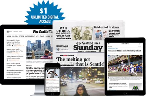 The Seattle Times serves the Northwest with thoughtful, independent journalism that makes a difference. We’re a news media company dedicated to the highest standards of journalism. We cut through the clutter and provide readers with news and information that is timely, relevant and easy to access in every way they consume us. Founded in 1896, The …. 