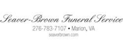 Funeral homes; Help and advice. Blogs; Online will; Shop. ... Funeral arrangement under the care of Seaver-Brown Funeral Service. Add a photo. View condolence ... In lieu of flowers, memorial donations may be made to the Salvation Army, c/o Treasurer, P.O. Box 133, Marion, VA 24354, or Cedar Bluff Baptist Church, c/o …. 