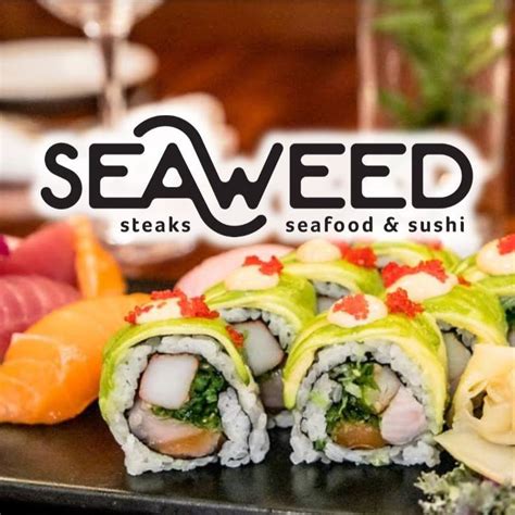 Seaweed restaurant. Seaweed is the common name for a variety of different species of marine plants and algae that grow in the ocean and places like rivers, lakes, and other bodies of water. There are some seaweeds that are microscopic, like phytoplankton, that live suspended in the water column and provide the base for the majority of food chains. 