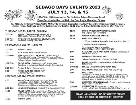Welcome to the Sebago Community Bulletin Board! Plea