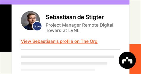 Sebastiaan De Stigter - Project Manager Remote Digital Towers