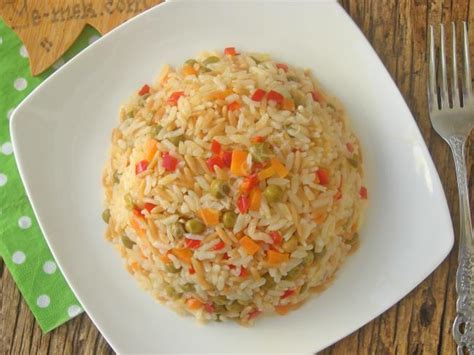 Sebzeli Pilav Ormanı. 