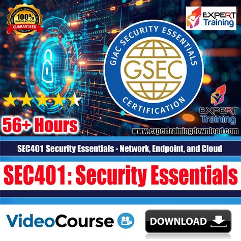 Sec401 security essentials network endpoint and cloud pdf.  Secure eve...